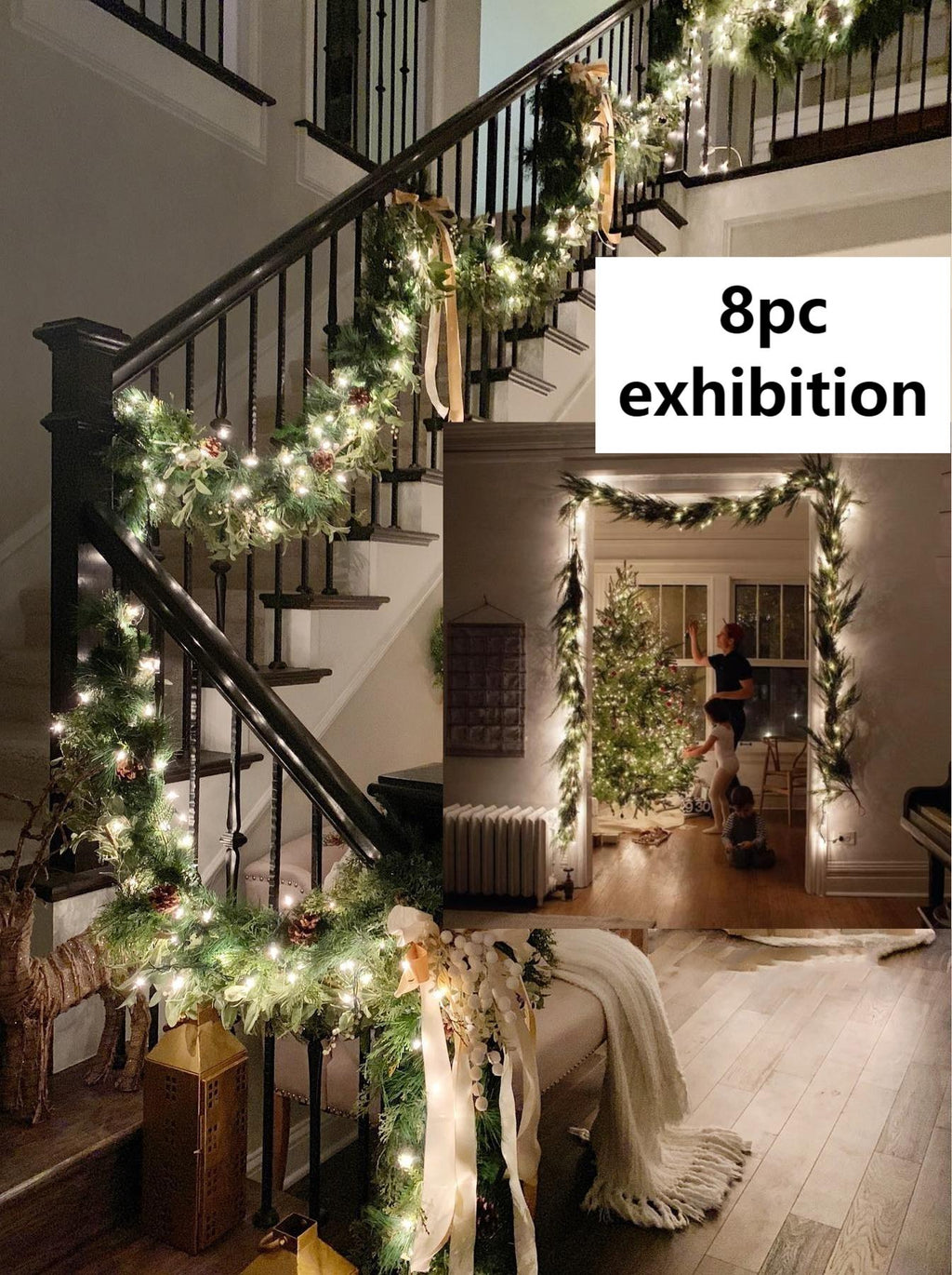 💕Lush Artificial Cedar Garland