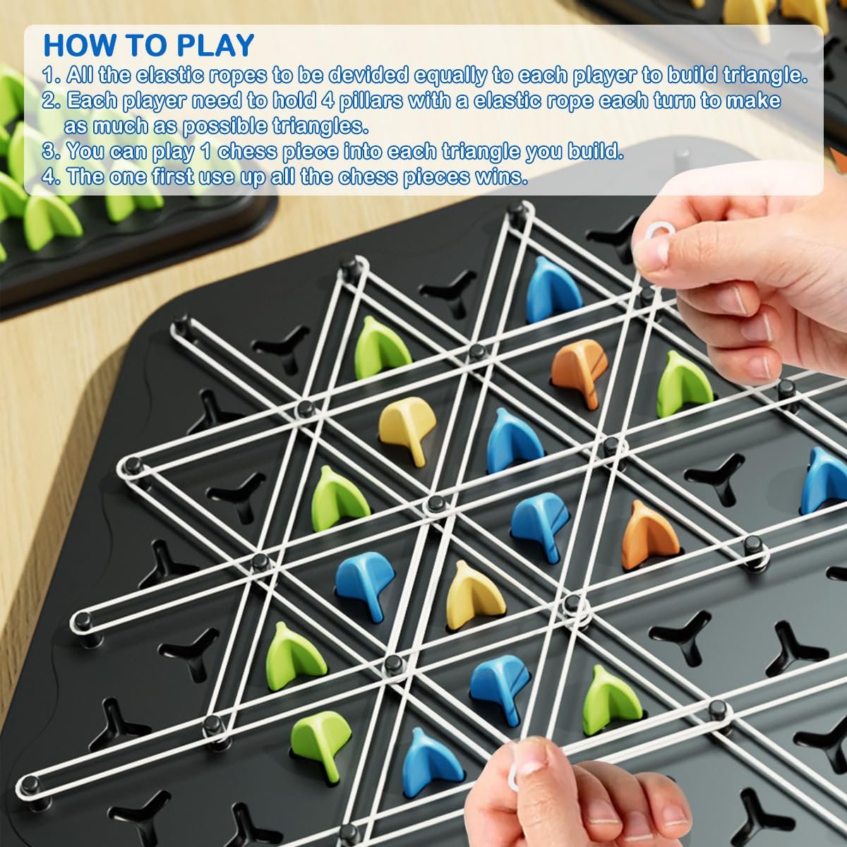 Chain Triangle Chess Game