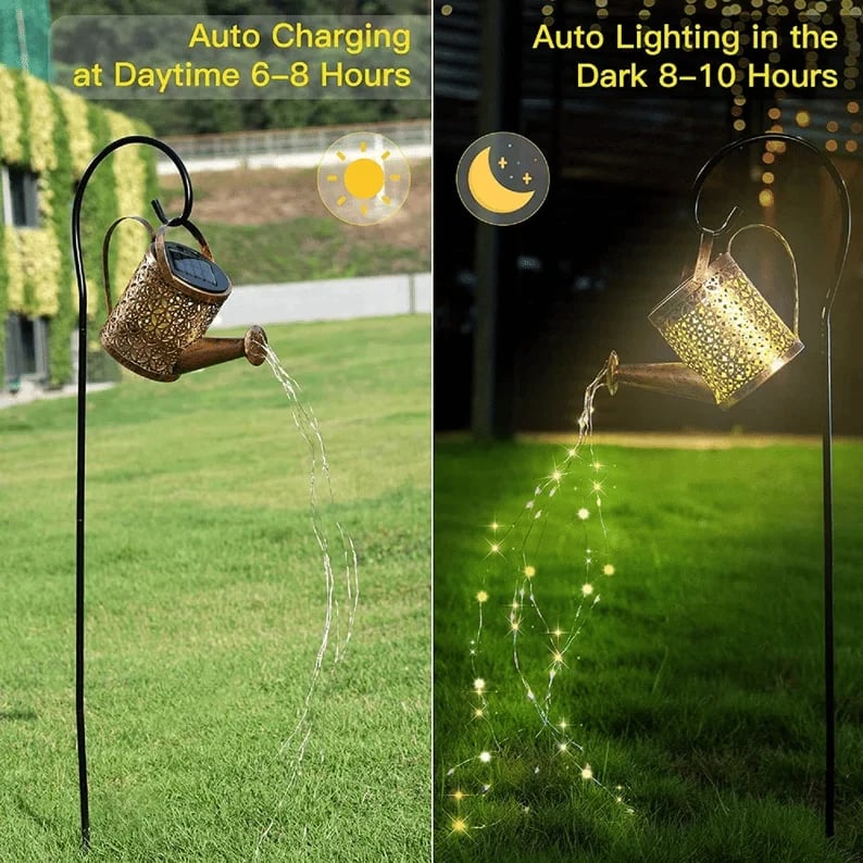 💦 Mother's Day Solar Waterfall Lights💐