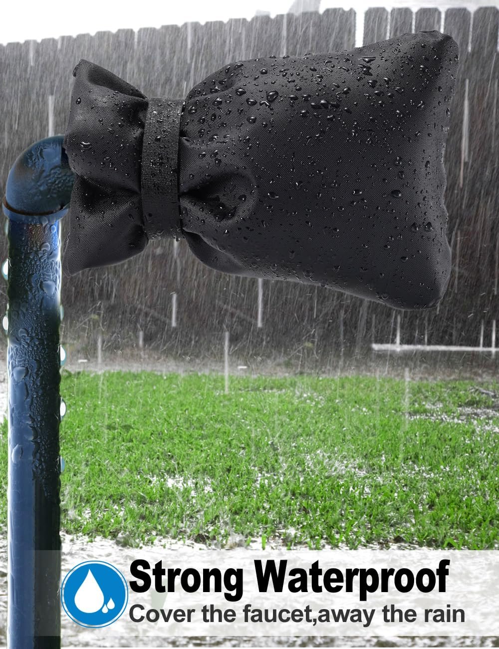 🔥4 Pack Outdoor Faucet Covers for Winter Freeze Protection