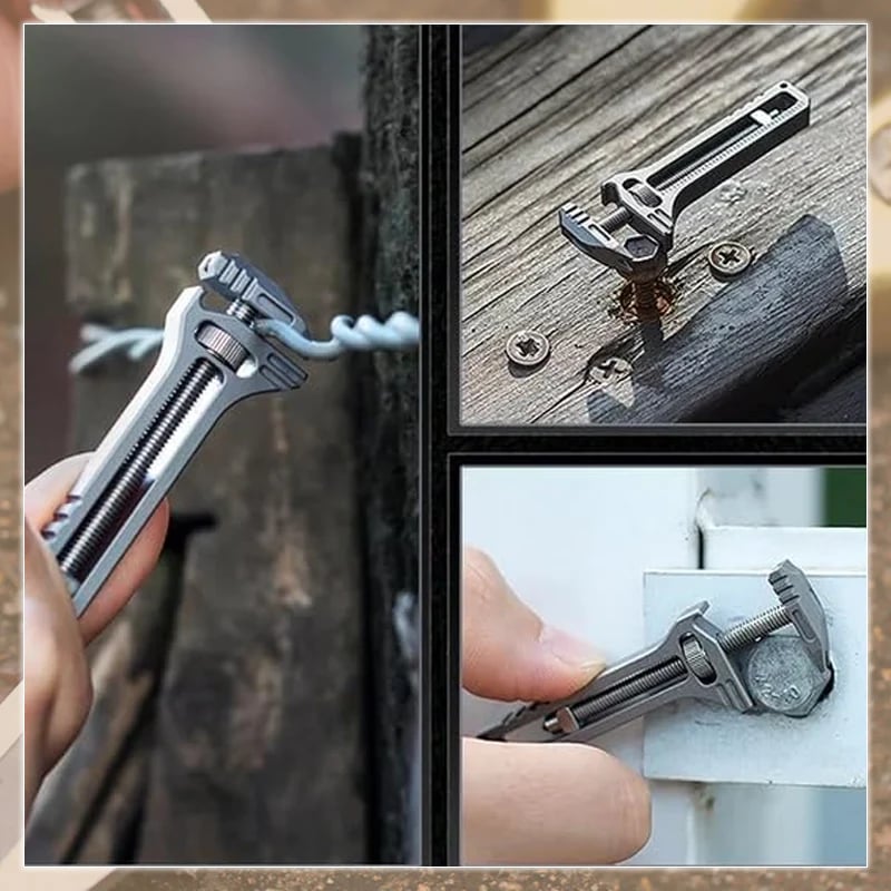 🎄 Compact Titanium Multitool