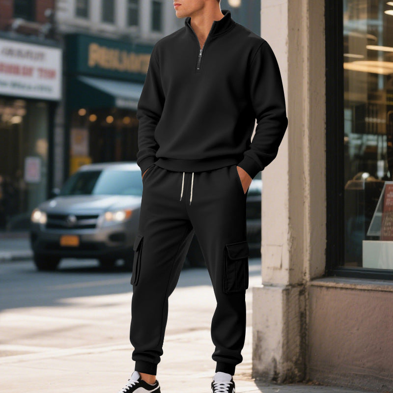 ❄️💖 Chic Versatile Men's Warm 2-Piece Set