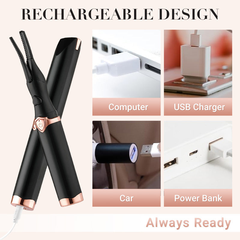 💥 Daily Sales of 4200+ Electric Eyelash Curler for Instant Glam ✨