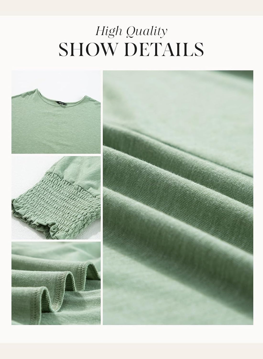 ⏰Hot Sale-2024 Fall Tops 3/4 Sleeve T-Shirts Cute Crewneck Tees Blouses