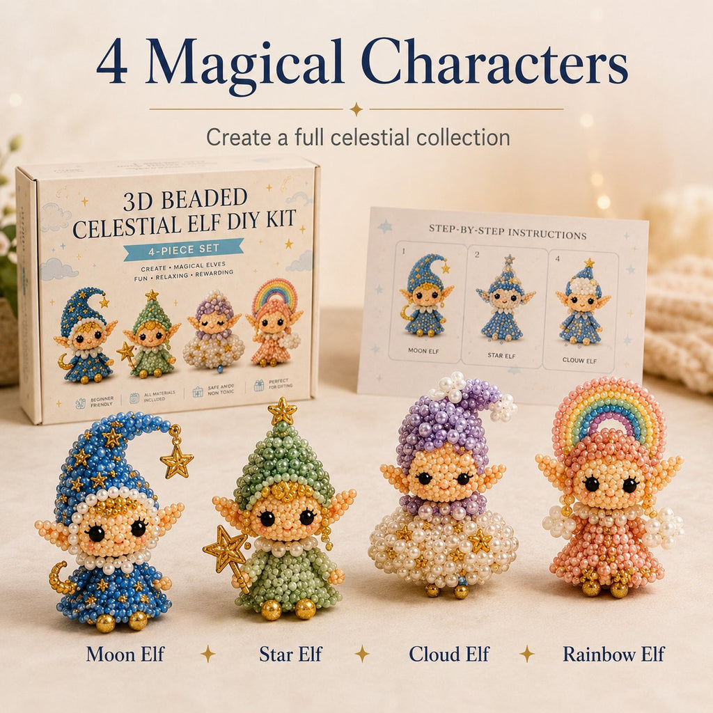 ✨3D Beaded DIY Kit – Choose Your Magical Theme