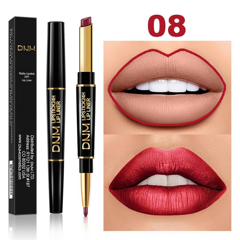 💖49% OFF💎$9.99💄2-in-1 Waterproof Lipstick Lip Liner
