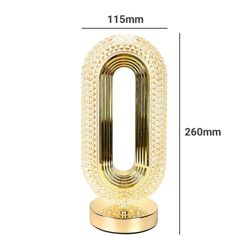 🎄50K+ SOLD! 🎁✨Rechargeable Luxury Crystal LED Night Light Lamp