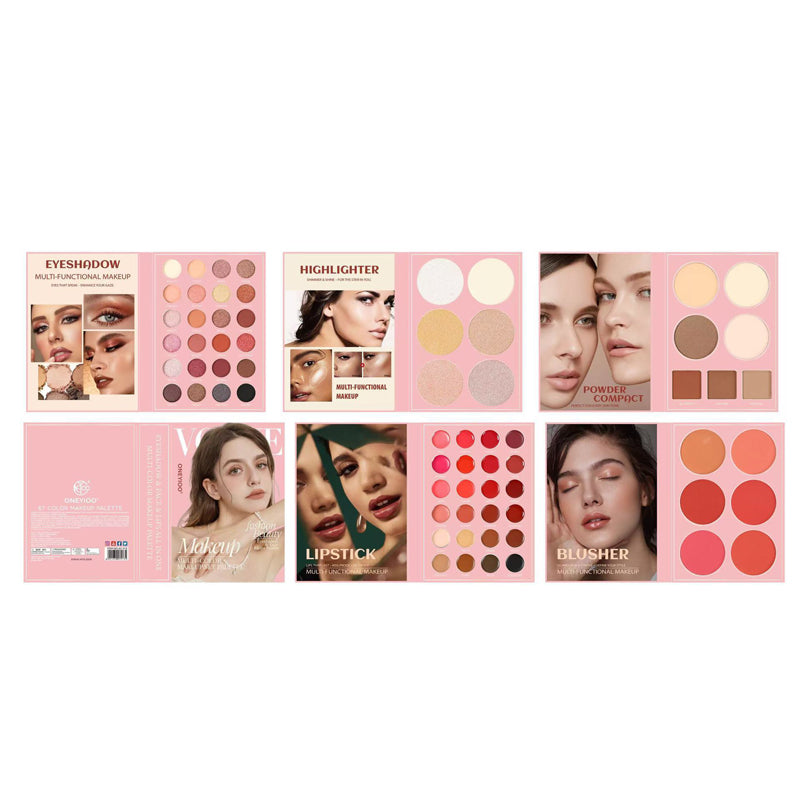 💥 67-Color Multifunctional Makeup Palette Book Kit