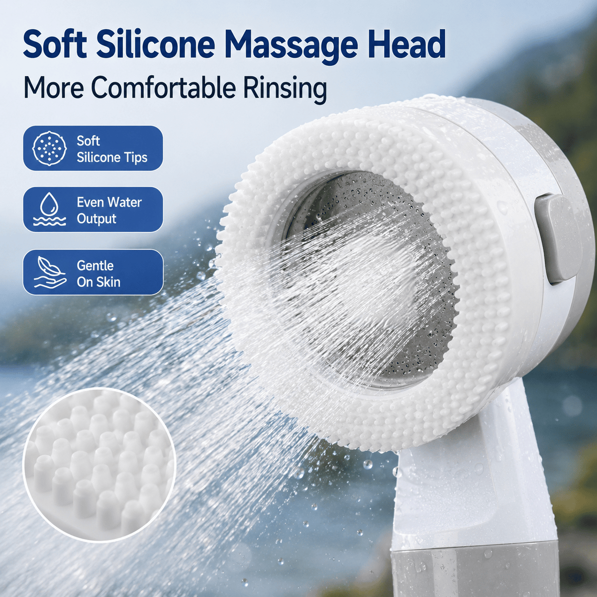 Rechargeable Portable Electric Outdoor Shower