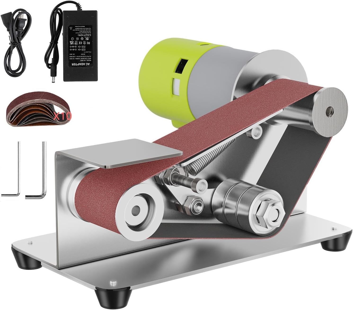 7 Adjustable Speed 15 Degree Belt Sander