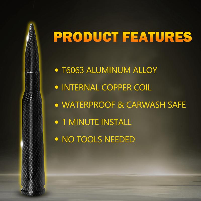 14cm Bullet Antenna Mast Power Radio AM/FM Replacement Universal