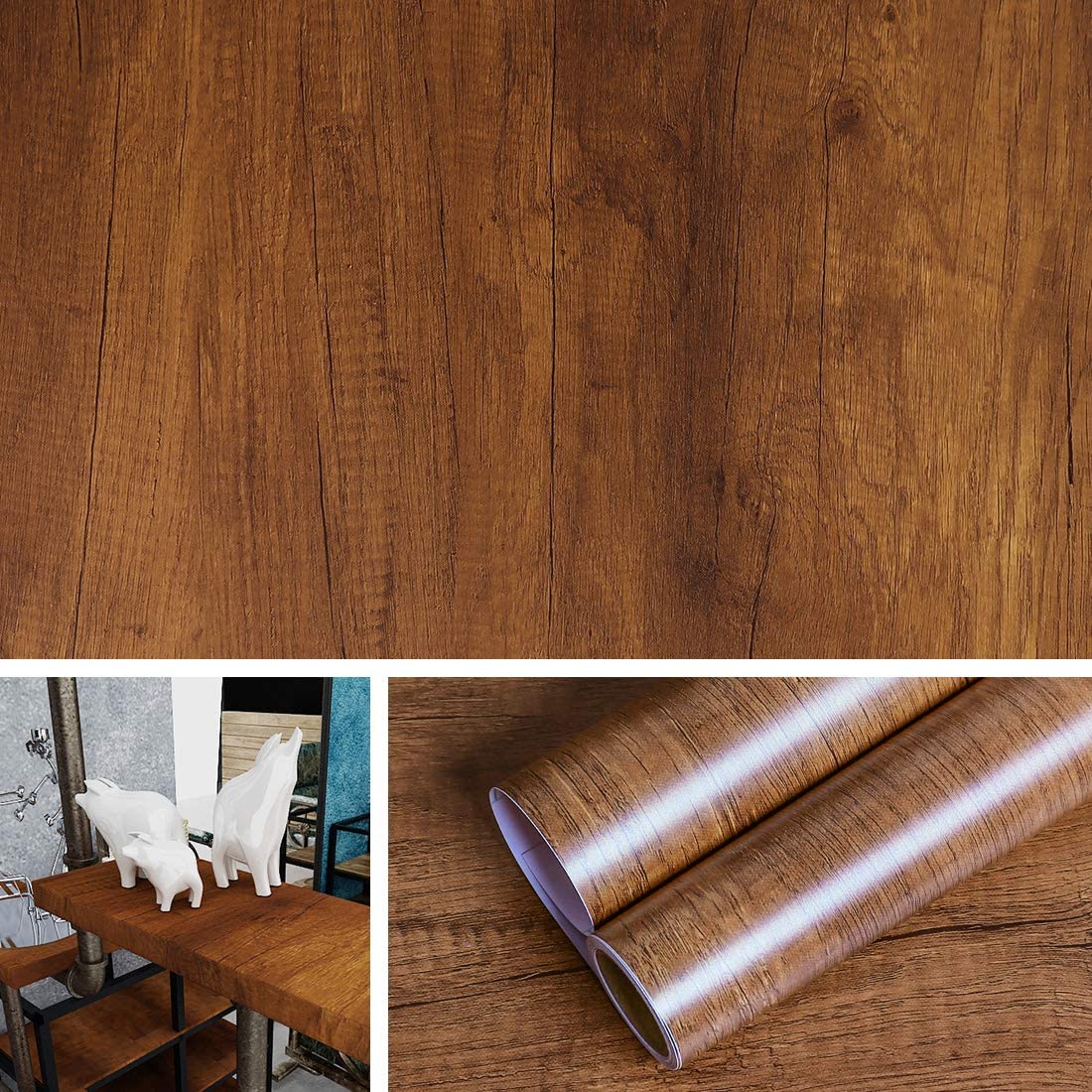 🔥Buy More Save More🔥Wood grain furniture stickers