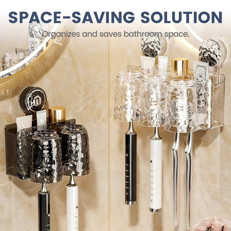 🔥Wall-Mounted Toothbrush Holder
