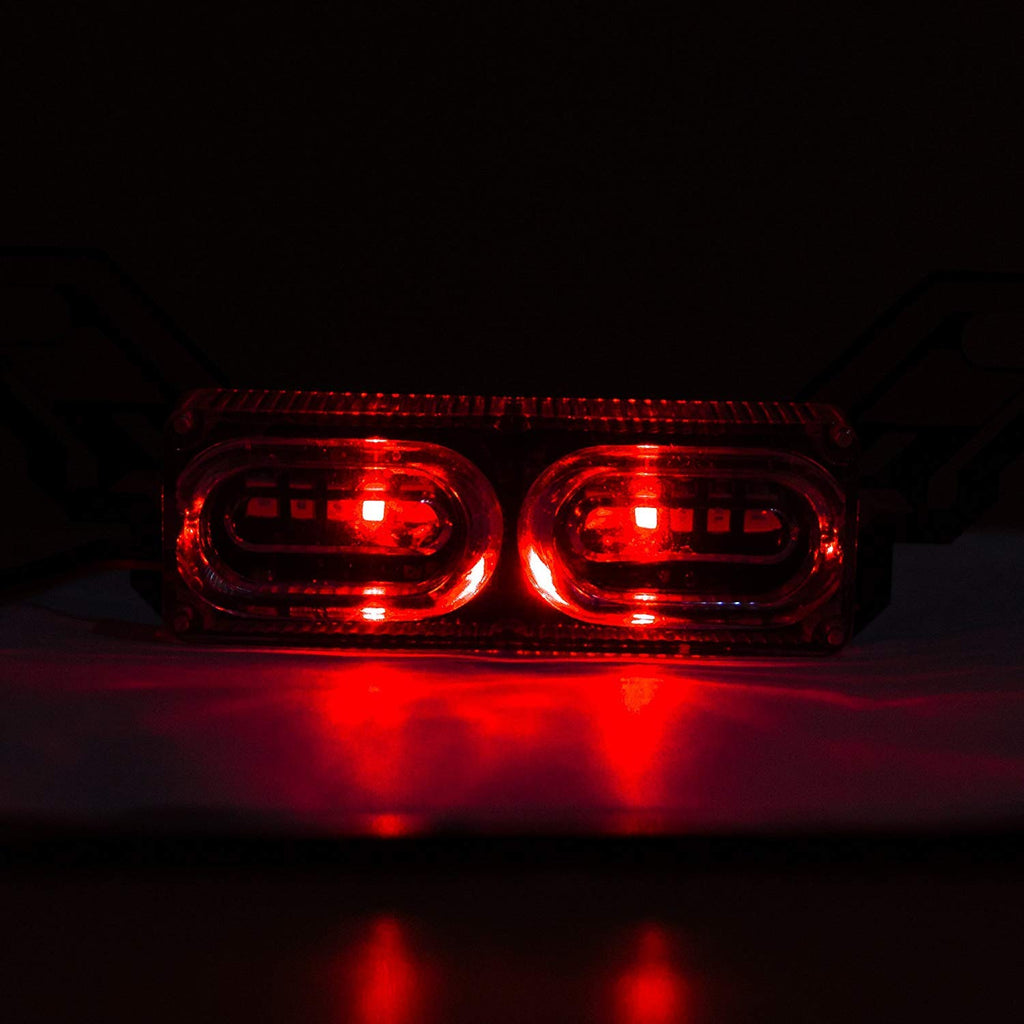 Motorcycle Strobe License Plate Light