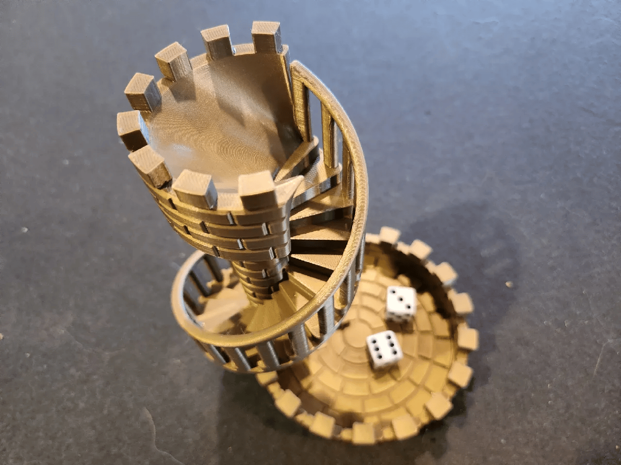 Dice Tower Castle Stairs