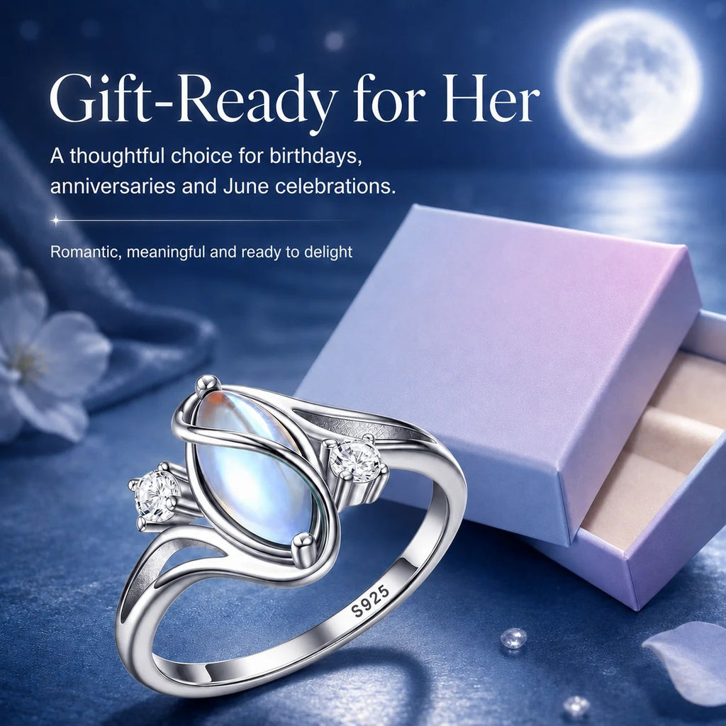 🔥HOT SALE🔥 Rainbow Moonstone Ring