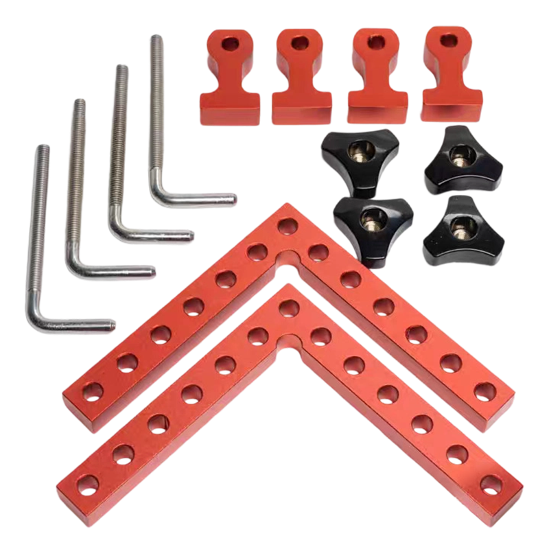 90-Degree Positioning Squares Right Angle Clamps Kit