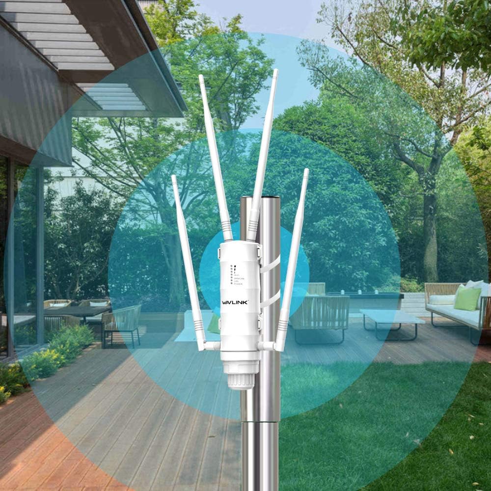 AC1200 High Power Outdoor Weatherproof WiFi Range Extender