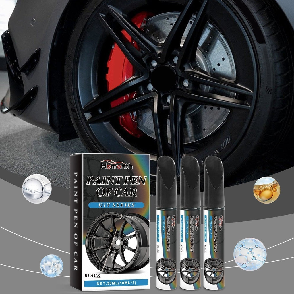 Magic Car Scratch Repair Pen – Fix rim scratches in minutes. Permanent, no‐drip formula. Includes clear coat. ✨🔧