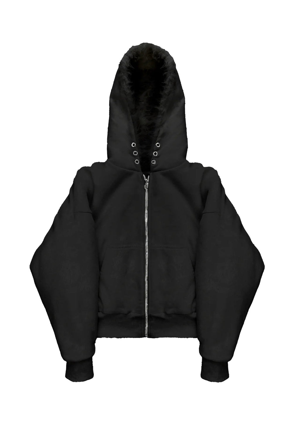 REVERSIBLE YETI HOODIE