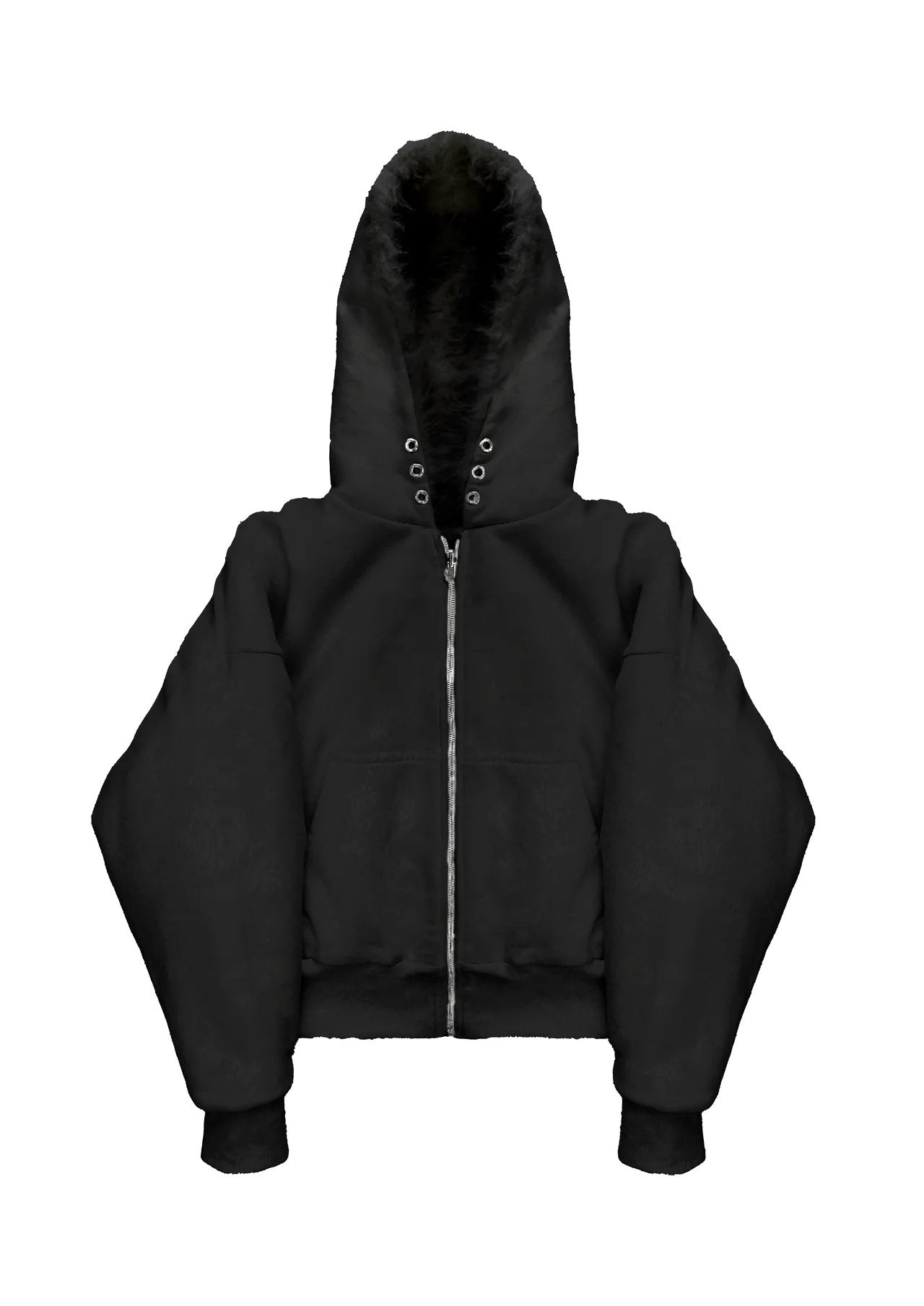 REVERSIBLE YETI HOODIE