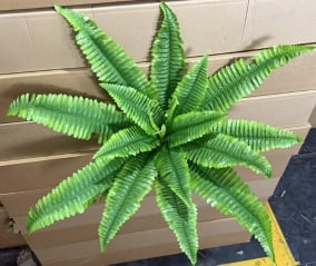🌱 UV-Resistant Lifelike Artificial Boston Fern