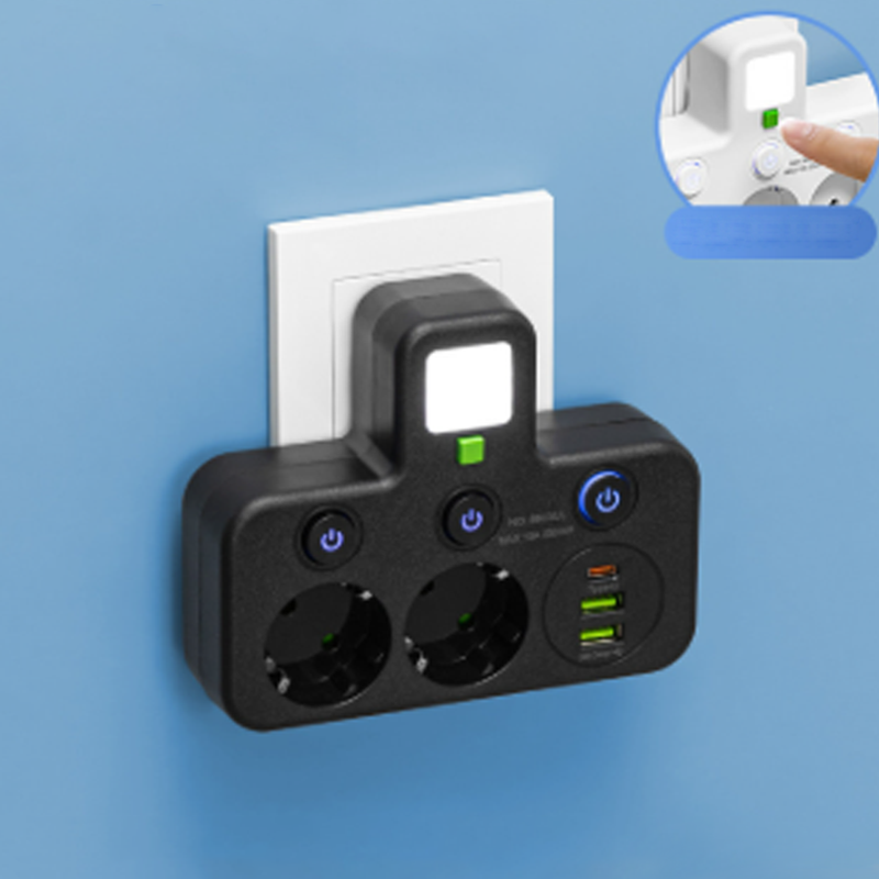 📢📢 ⏰Smart power strip with USB ports