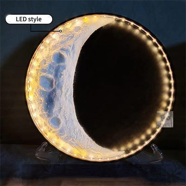 🔥 - DIY Moon LED Wall Lamp COB Light