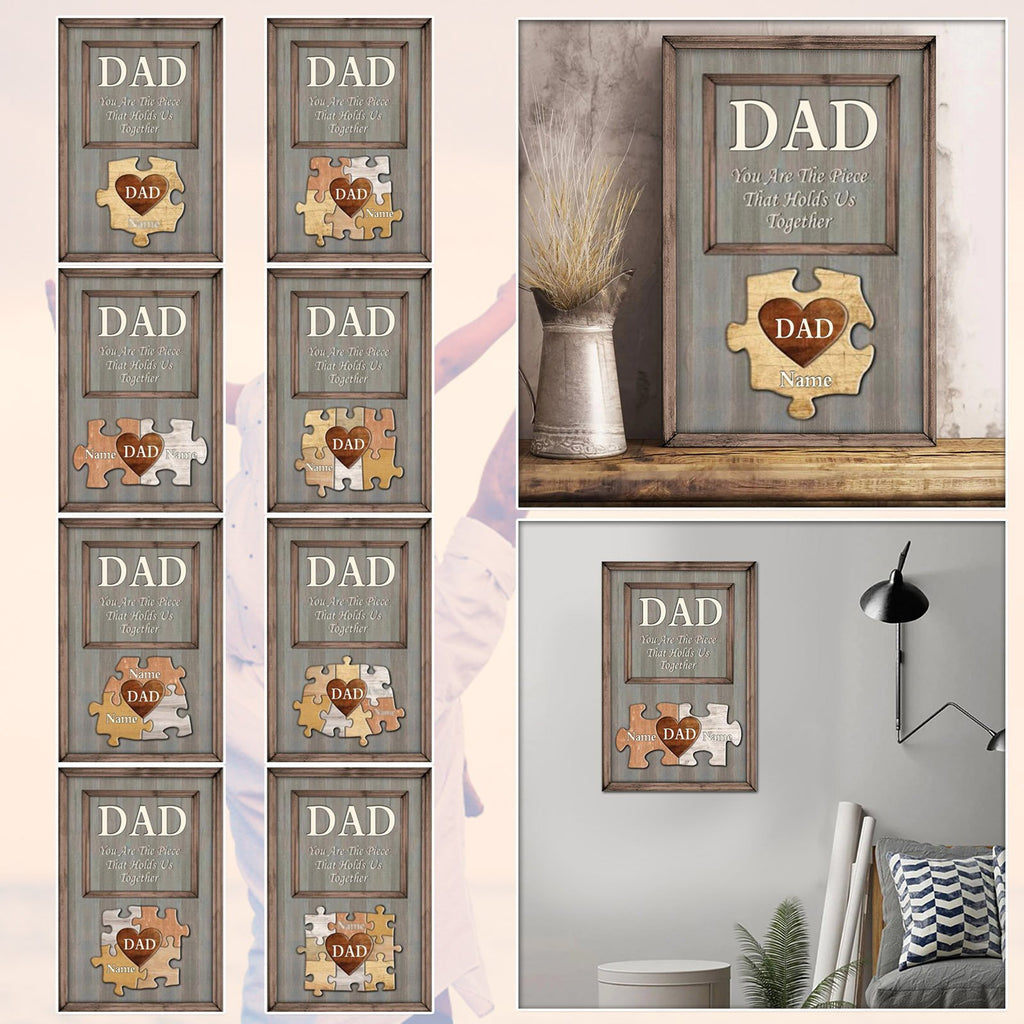 Family Member Puzzle Piece Gift