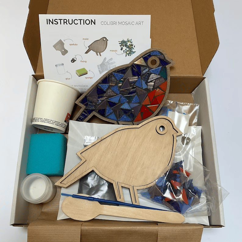 DIY Mosaic Craft Kit for Kids And Adults