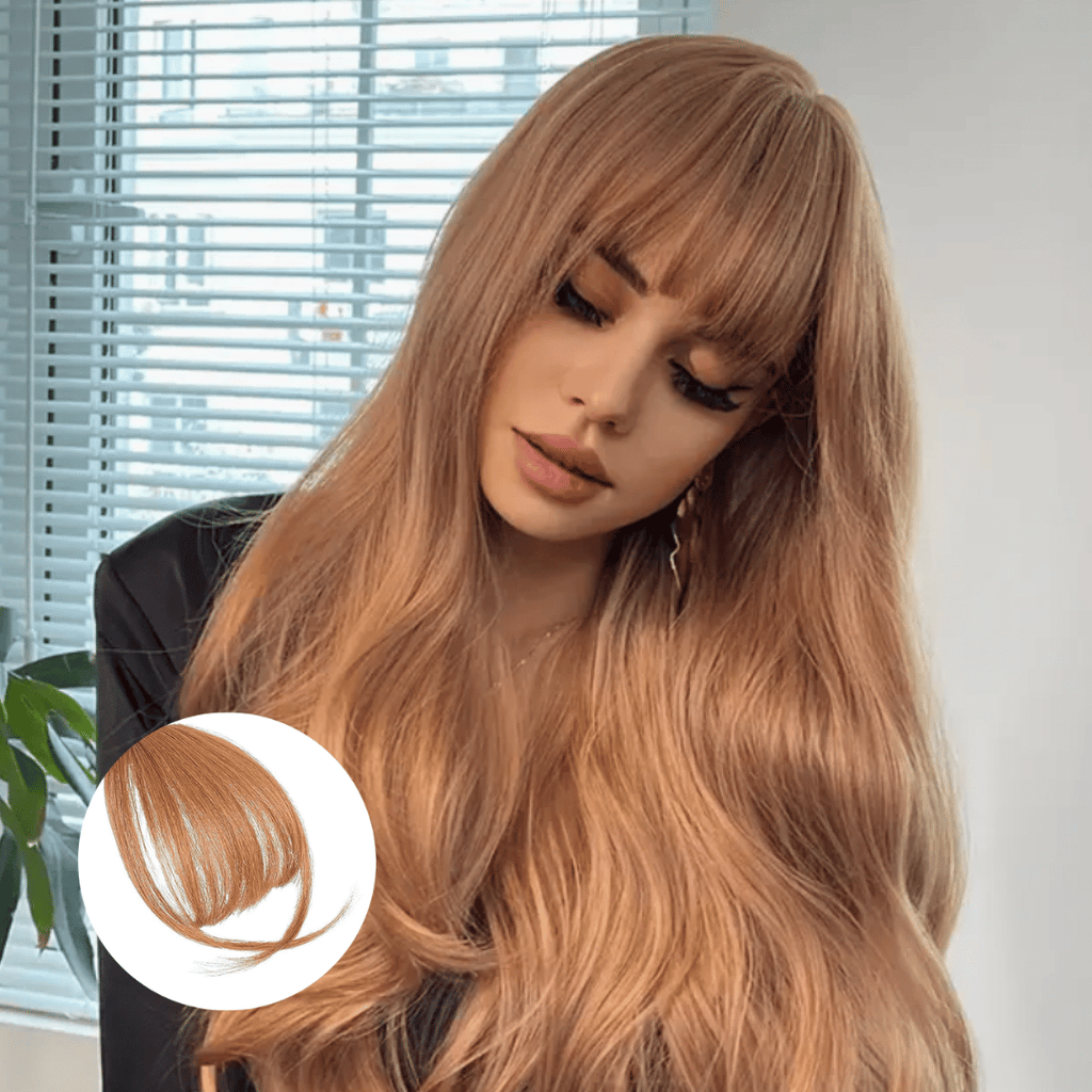 🎁Clip in Bangs (High temperature filament)