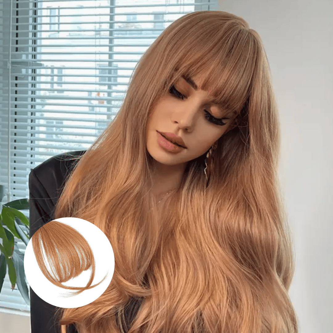 🎁Clip in Bangs (High temperature filament)