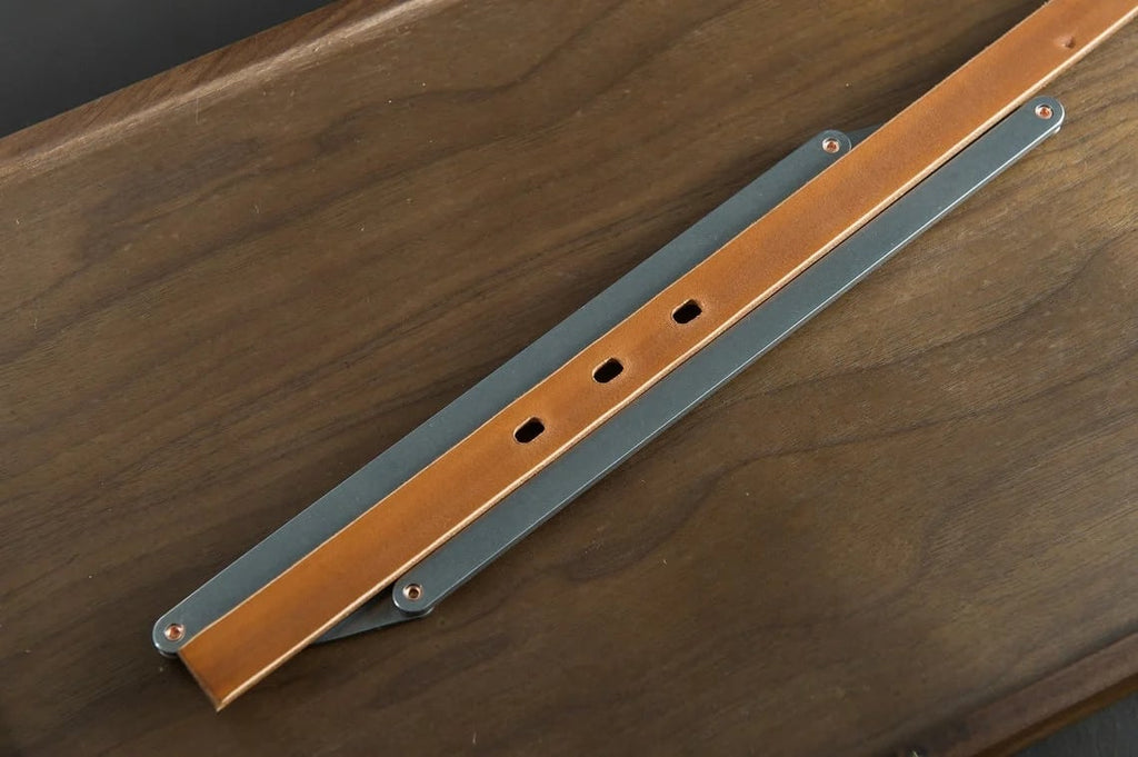 🎉✨Adjustable Leather Belt Hole Punch | Stainless Steel Ruler Tool for Belts & Straps