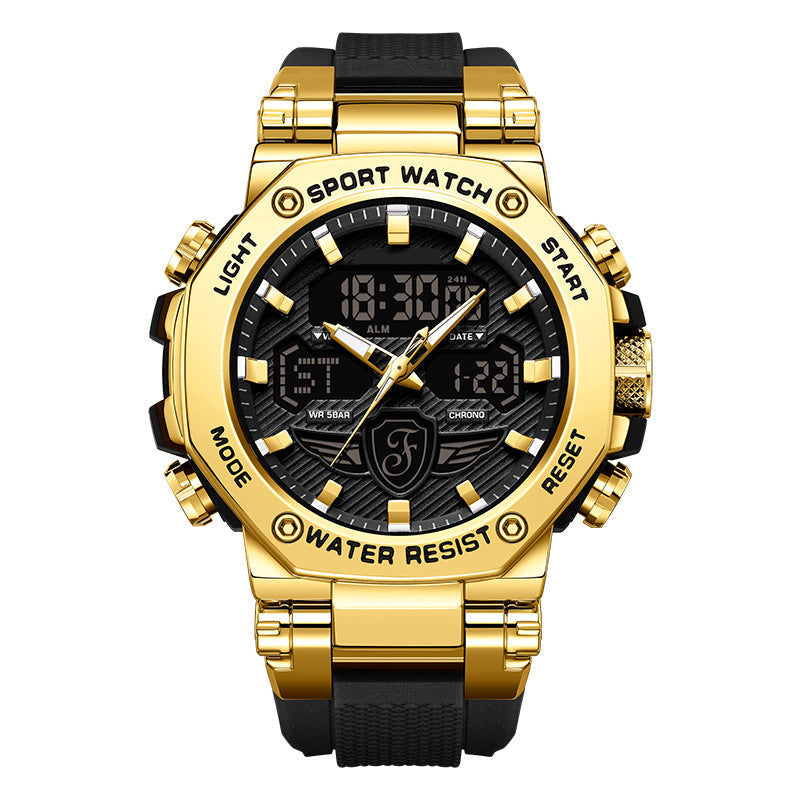⏰Waterproof and luminous multifunction watch for men