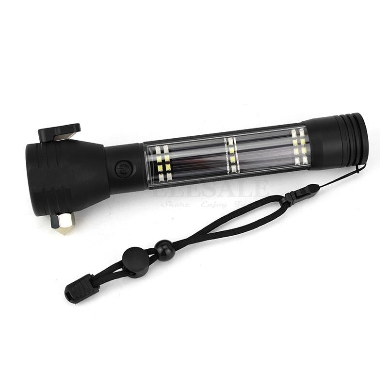 💥9-In-1 Solar Power Multi-Function Tactical Flashlight💥-BUY 2 FREE SHIPPING