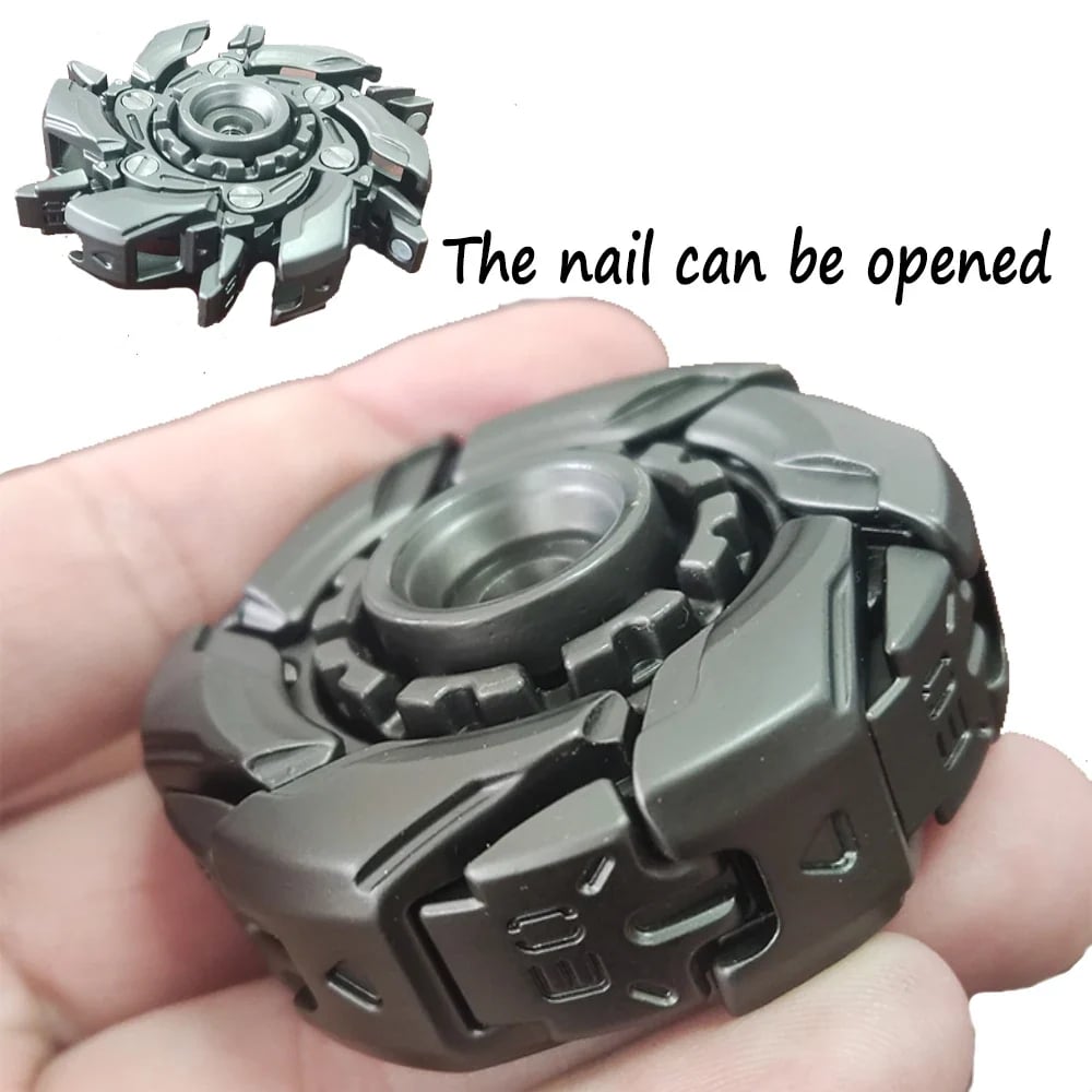 WarpFang:Stainless Steel Mecha Fidget Spinner