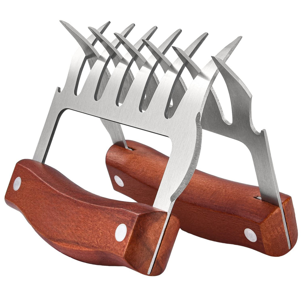 Set of 2 Stainless Steel Meat Handler Shredder Claws