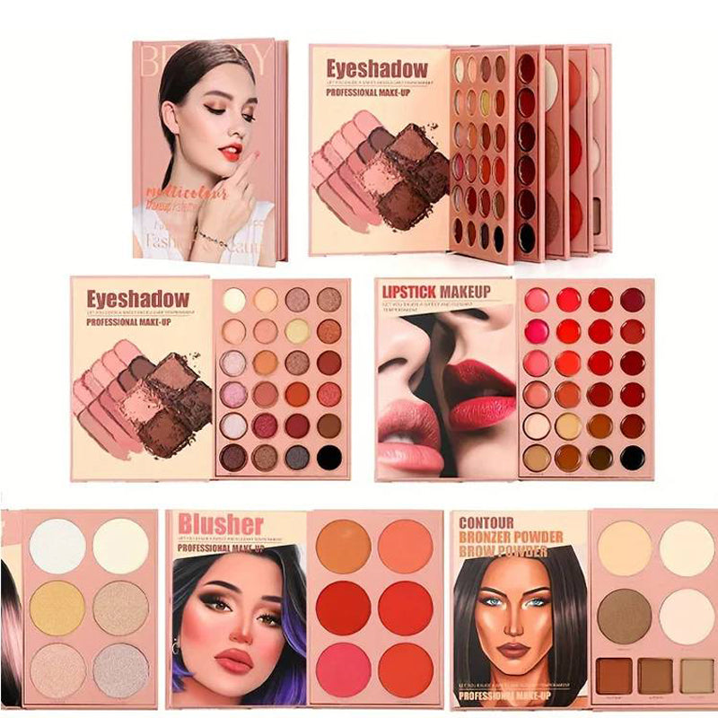 💥 67-Color Multifunctional Makeup Palette Book Kit