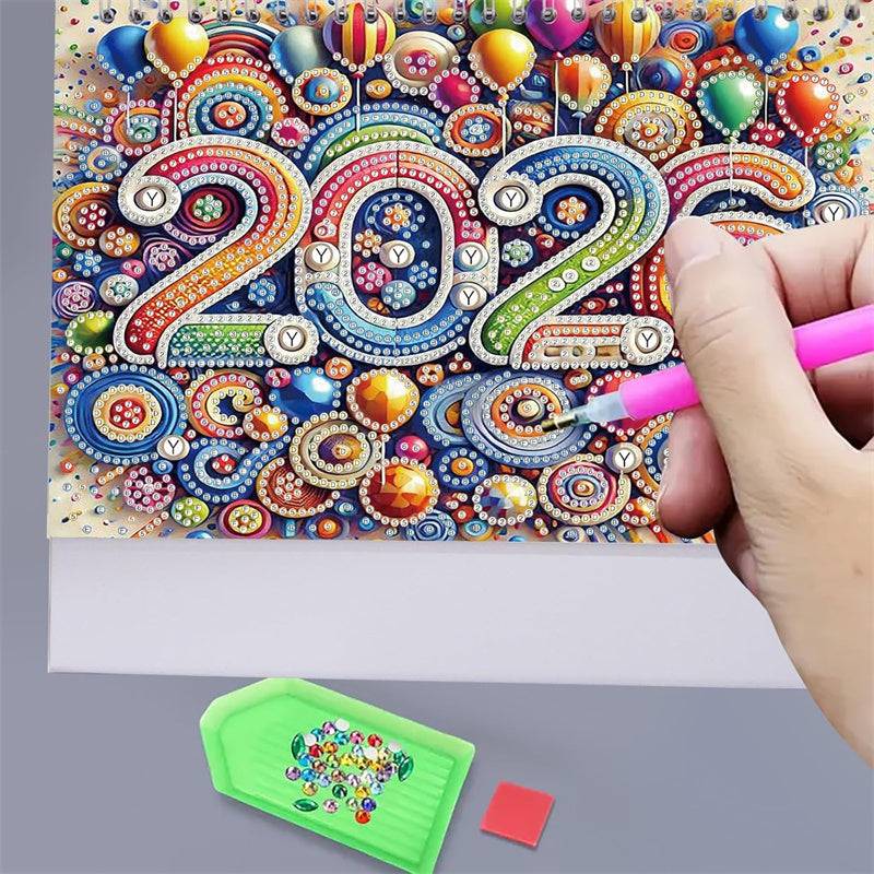 🎁 Standing Desk Calendar DIY Diamond Art Painting