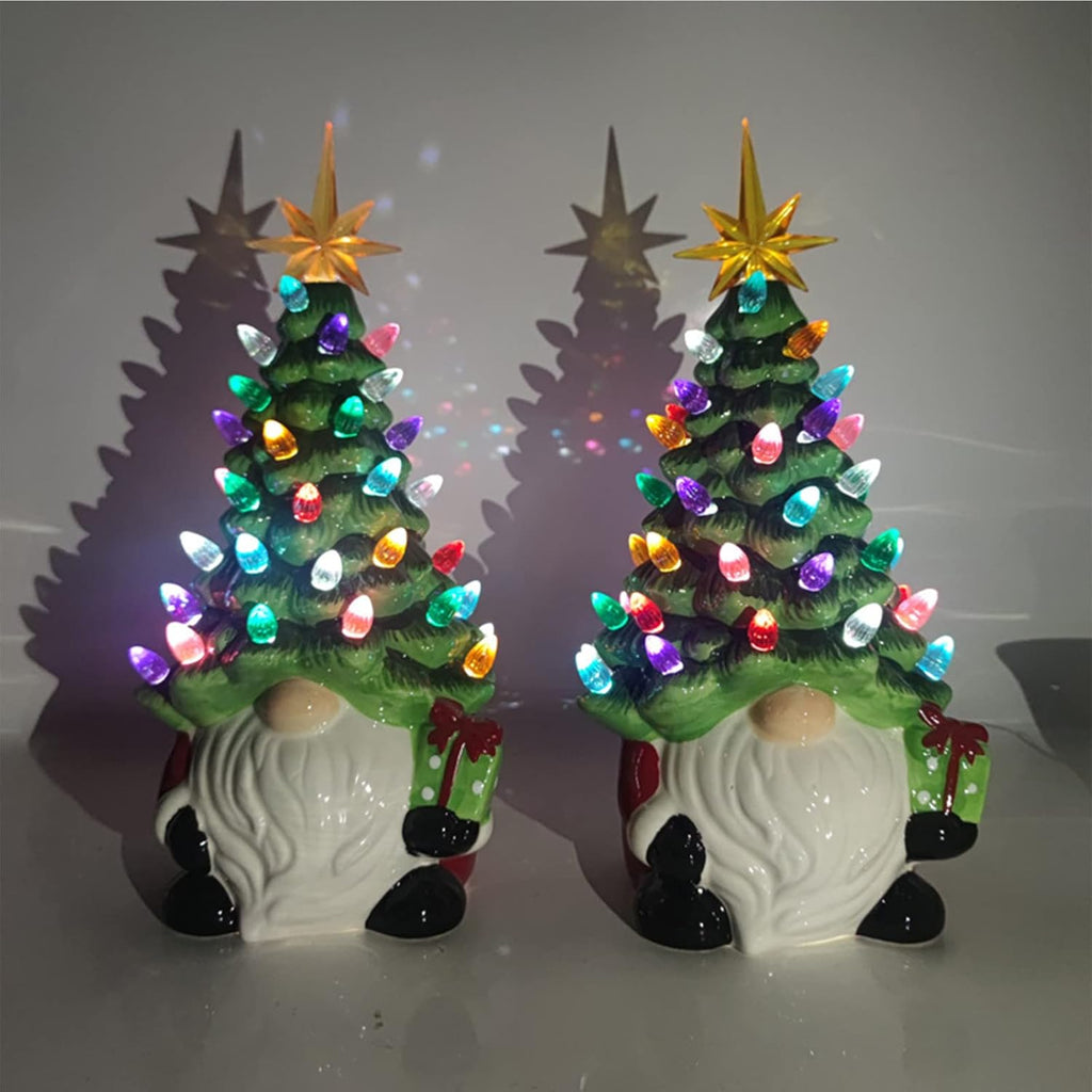 Christmas dwarf decoration with light