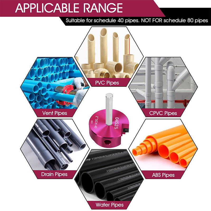 🎄PVC Pipe Reamer Tool Kit