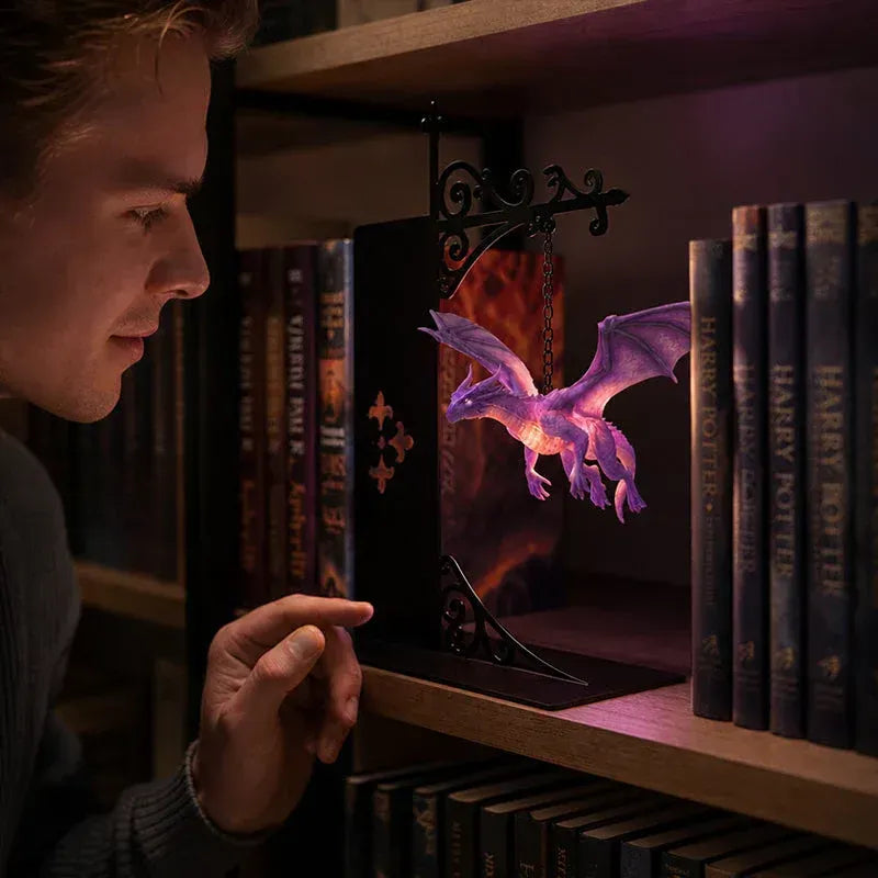 🐲Dragon Bookshelf Lamp - Enchanting Floating Dragon Night Light
