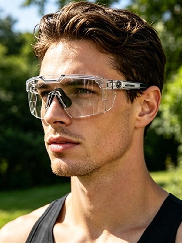 ☀️UV400 Photochromic Polarized Safety Glasses – 🥇Impact Resistant Outdoor Sports & Work Eyewear