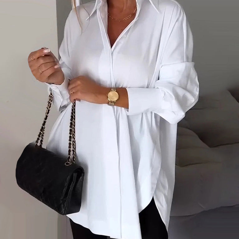 Vintage Side Slit Shirt main image 1