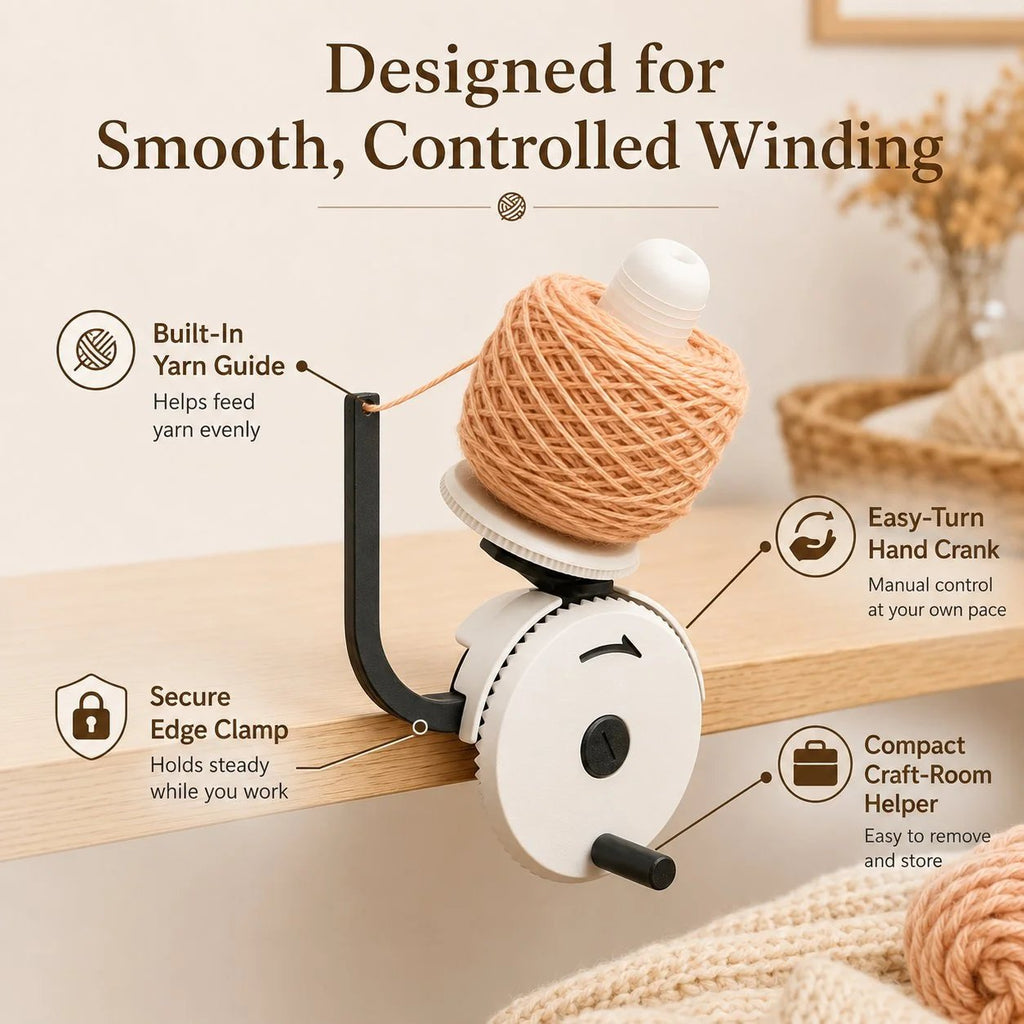 🎉🔥Manual Yarn Winder