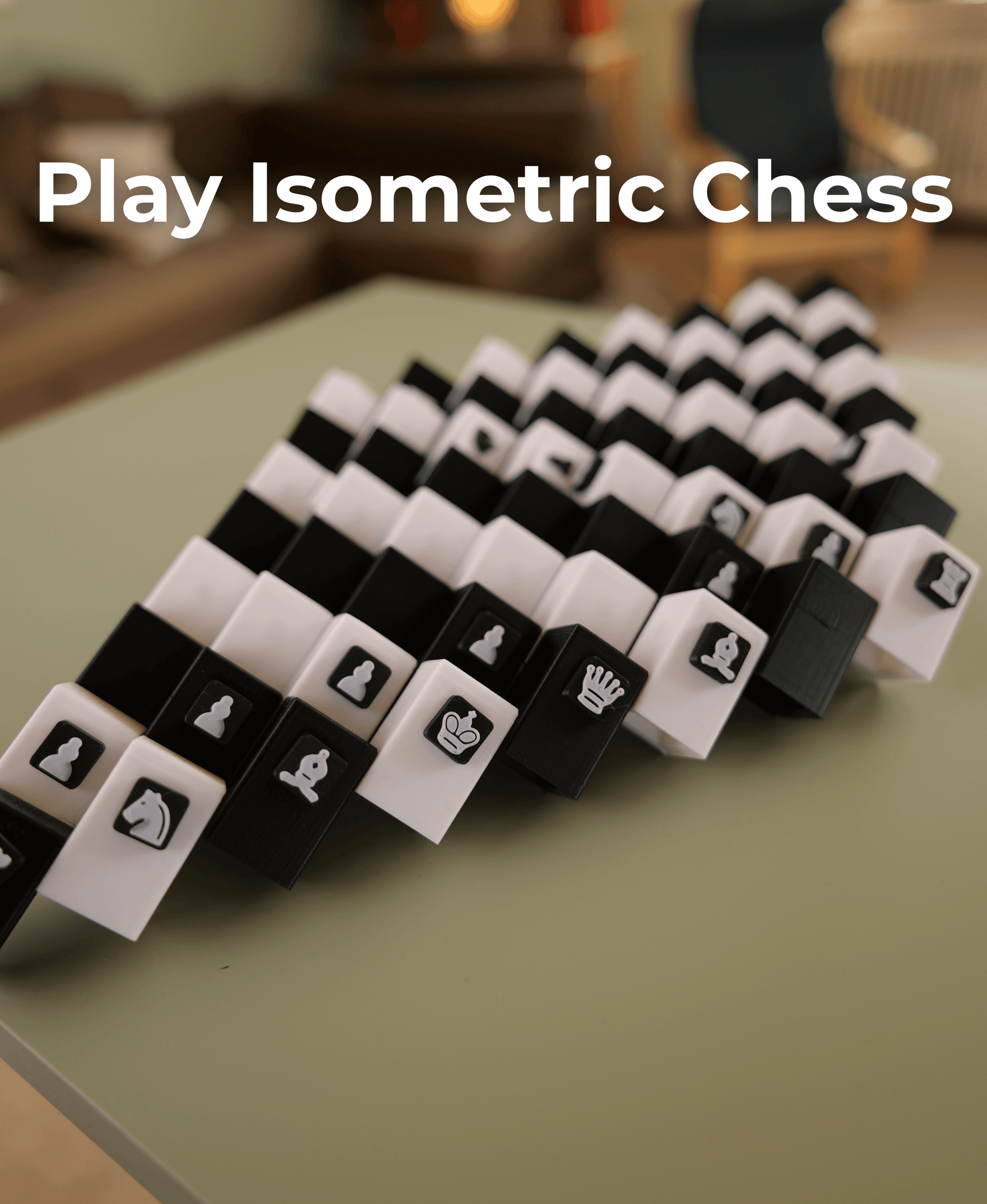 🎄♟️Twisty Chess Board by Ruven Bals