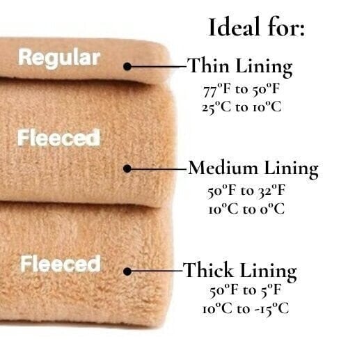 MAGIC FLEECE LINED LEGGINGS (CLOSED FOOT)