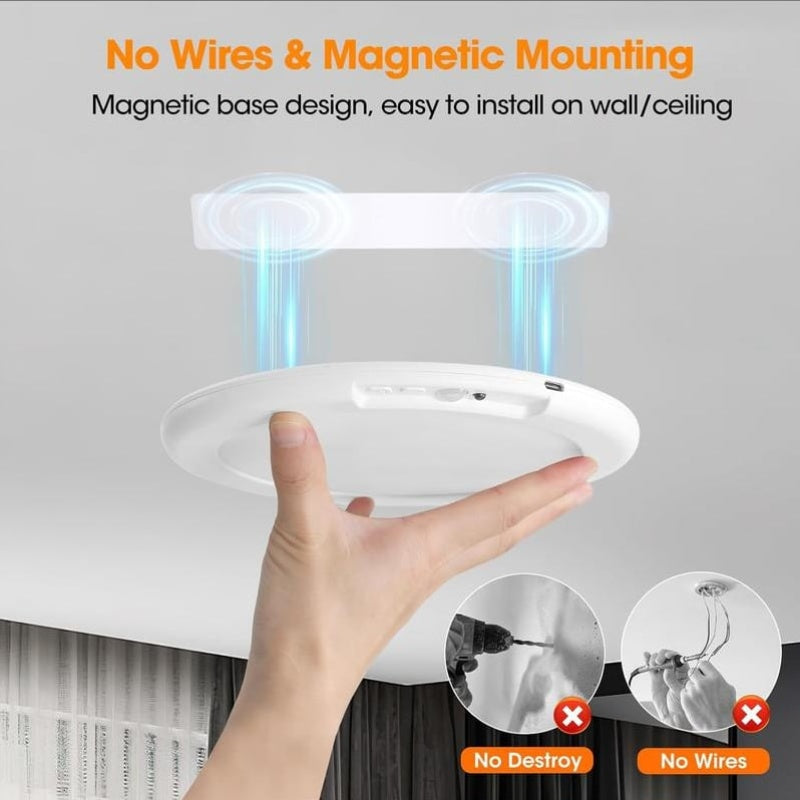 🔦Rechargeable Motion Sensor Ceiling Light