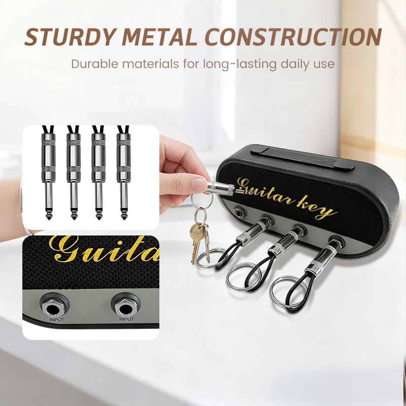 Guitar Amp Style Wall-Mounted Key Holder