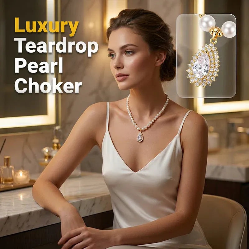 ⏰Women’s Vintage Style Pearl Necklace